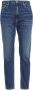 Calvin Klein Blauwe Katoenen Jeans met Gewassen Effect Blue Heren - Thumbnail 8