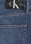 Calvin Klein Blauwe Katoenen Jeans met Gewassen Effect Blue Heren - Thumbnail 10