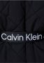 Calvin Klein Doorgestikte jas BELTED QUILTED COAT met hoge staande kraag (set 2-delig Met een bindceintuur) - Thumbnail 5