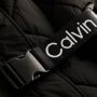 Calvin Klein Doorgestikte jas BELTED QUILTED COAT met hoge staande kraag (set 2-delig Met een bindceintuur) - Thumbnail 6