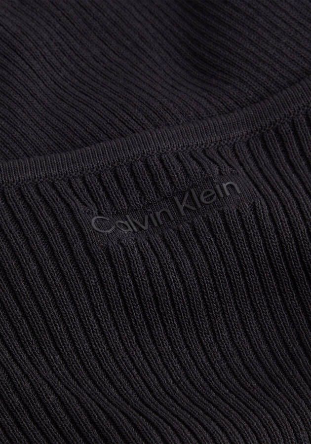 Calvin Klein Gebreide trui met haakjessluiting