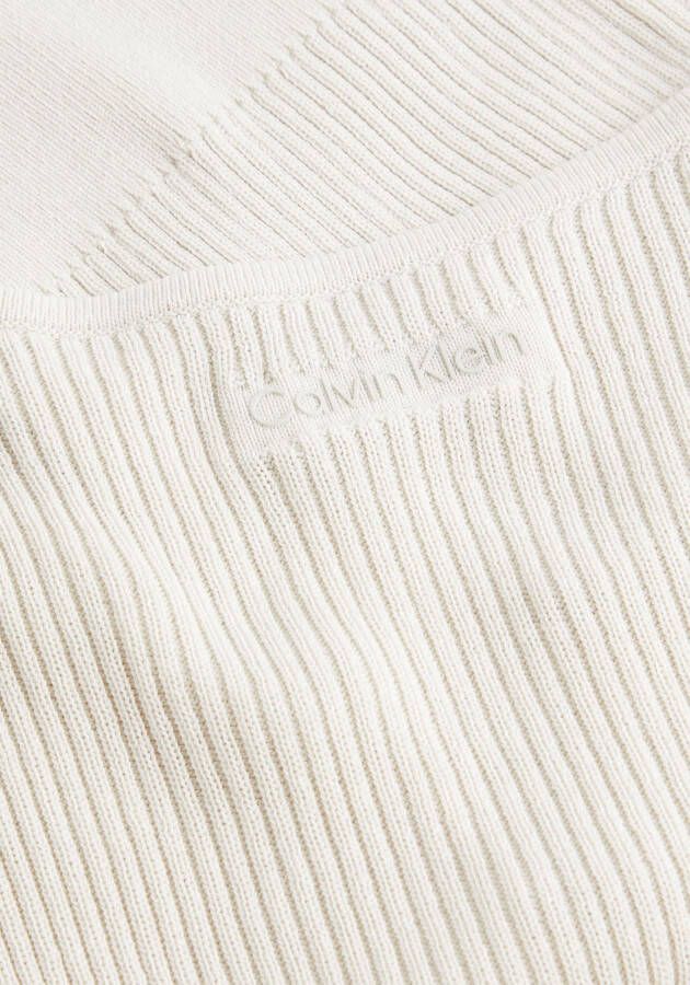 Calvin Klein Gebreide trui met haakjessluiting