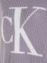 Calvin Klein Jeans Dames Gebreide Trui met Print voor Herfst Winter Purple Dames - Thumbnail 8