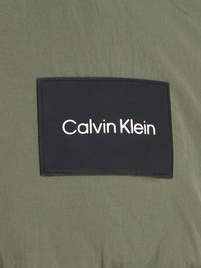 Calvin Klein Gewatteerde jas CRINKLE NYLON COLOR BLOCK PUFFER