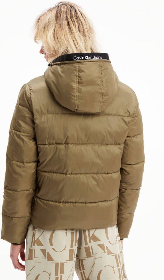 Calvin Klein Gewatteerde jas LOGO TAPE LW PADDED JACKET