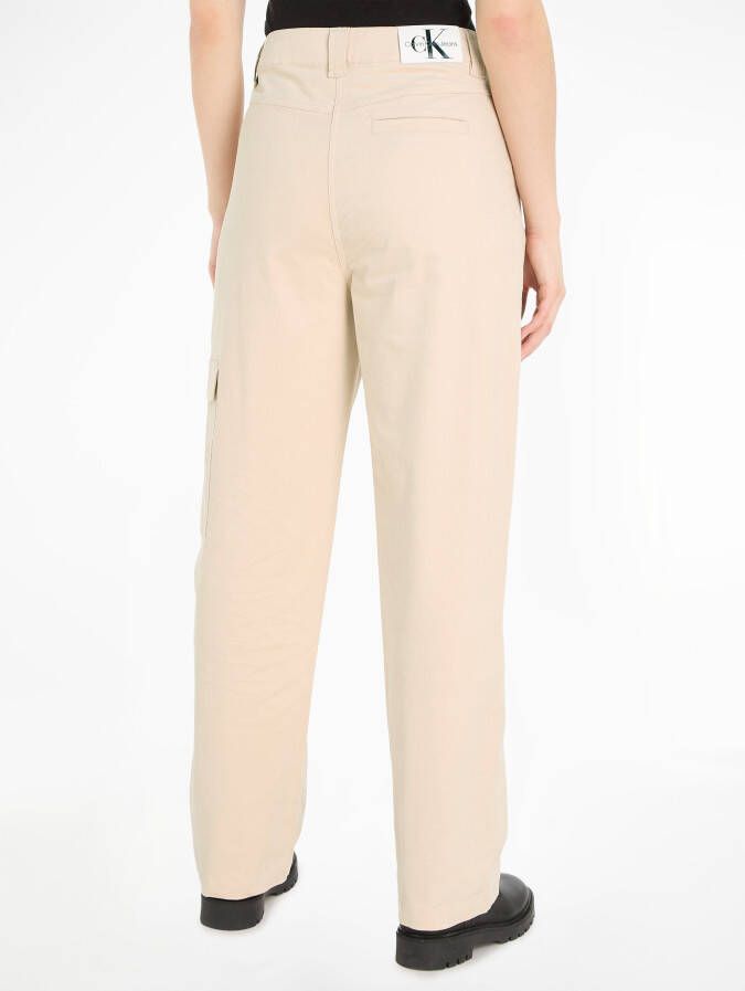 Calvin Klein Geweven broek HIGH RISE CORDUROY PANT
