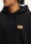 Calvin Klein Zwarte hoodie met logo-applicatie Black Heren - Thumbnail 4