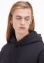 Calvin Klein Heren Hoodie van Fleece met Borduursel Zwart Heren - Thumbnail 9