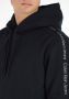 Calvin Klein Zwarte Logo Tape Hoodie voor Heren Black Heren - Thumbnail 10