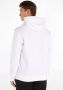 Calvin Klein Witte hoodie met logo tape White Heren - Thumbnail 7