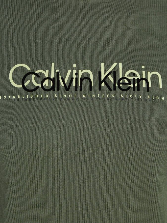 Calvin Klein Hoodie BT_DOUBLE FLOCK LOGO HOODIE