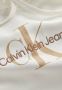 Calvin Klein Oversized Hoodie met Monogram Borduursel White Dames - Thumbnail 9