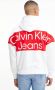Calvin Klein Jeans Hoodie met kangoeroezak model 'BOLD LOGO COLORBLOCK' - Thumbnail 7