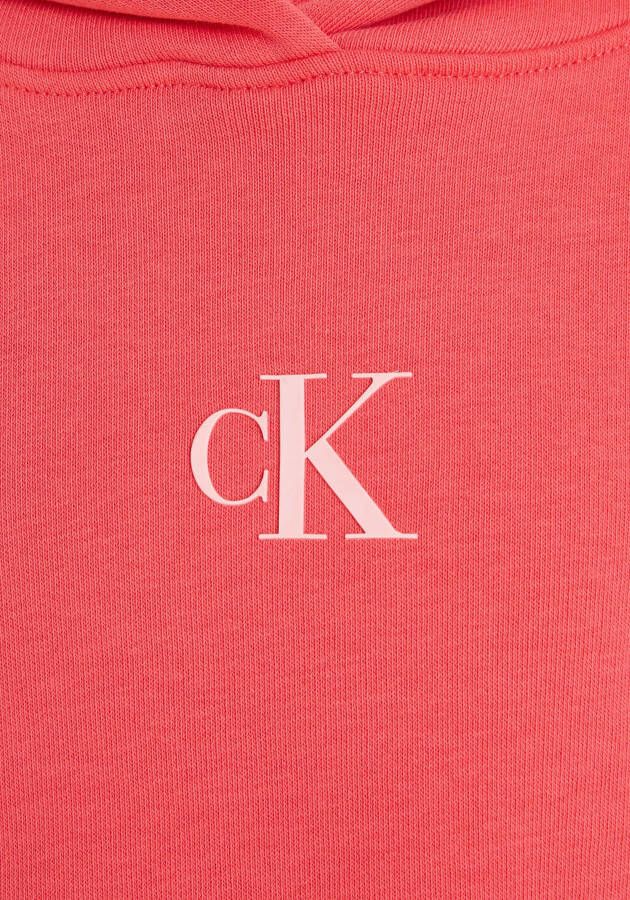 Calvin Klein Hoodie CK LOGO BOXY HOODIE voor kinderen tot 16 jaar