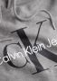 Calvin Klein Sudadera kern monogram hoodie Grijs Heren - Thumbnail 7