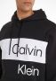 Calvin Klein Grote Logo Hoodie Blijf warm en stijlvol Black Heren - Thumbnail 4