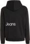 Calvin Klein Grote Logo Hoodie Blijf warm en stijlvol Black Heren - Thumbnail 6
