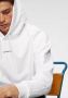 Calvin Klein Witte hoodie met centrale zak en print White Heren - Thumbnail 4
