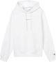 Calvin Klein Witte hoodie met centrale zak en print White Heren - Thumbnail 5