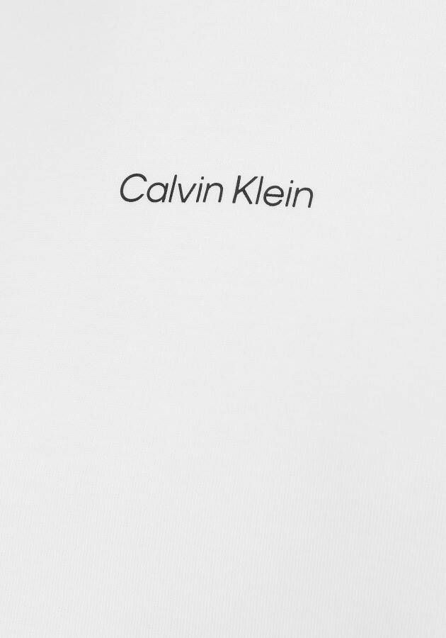 Calvin Klein Hoodie MICRO LOGO ESS HOODIE met contrastkleurig logo-opschrift