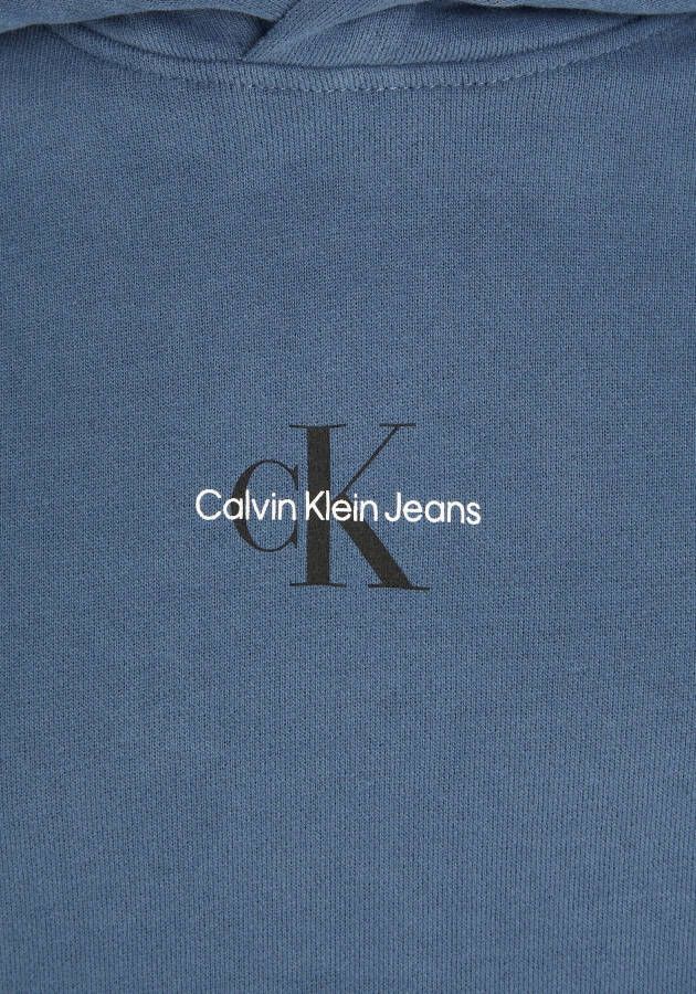 Calvin Klein Hoodie MICRO MONOLOGO HOODIE (1-delig)