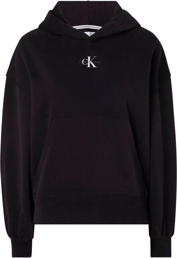 Calvin Klein Hoodie MICRO MONOLOGO HOODIE met een capuchon