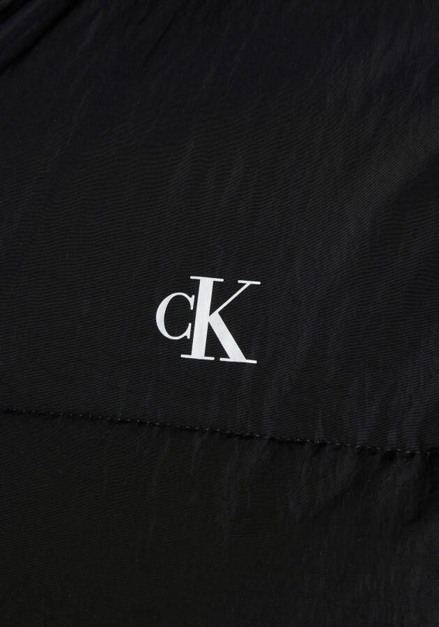 Calvin Klein Jeans Plus Gewatteerde jas PLUS LOGO HEM SHORT PUFFER met elastische calvin klein jeans band