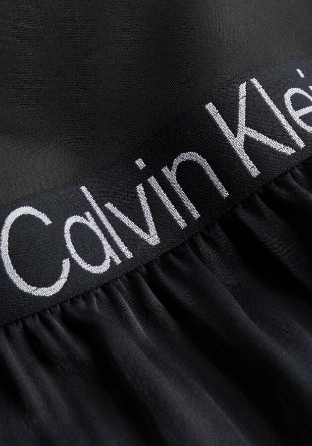 Calvin Klein Jeans Plus Skaterjurk PLUS LOGO ELASTIC V-NECK DRESS