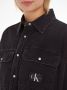 Calvin Klein Jeans blouse OVERSIZED CROP ROUNDED HEM SHIRT - Thumbnail 4