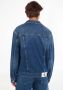 Calvin Klein Blauwe Katoenen Overhemden met Metalen Drukknopen Blue Heren - Thumbnail 4