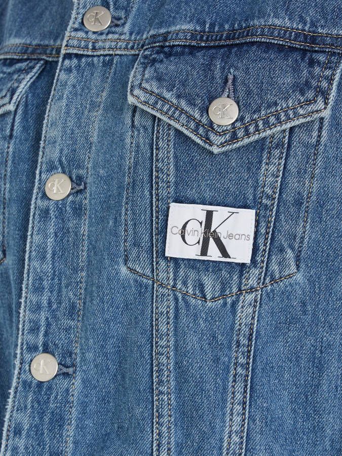 Calvin Klein Jeans jurk TRUCKER DRESS