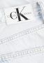 Calvin Klein Denim Minirok Wit A-Lijn Stijl White Dames - Thumbnail 9