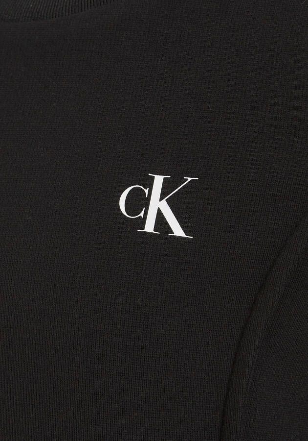 Calvin Klein Jerseyjurk PUNTO SEAMING LS DRESS