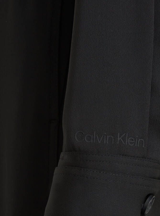Calvin Klein Jurk met overhemdkraag RECYCLED CDC UTILITY SHIRT DRESS