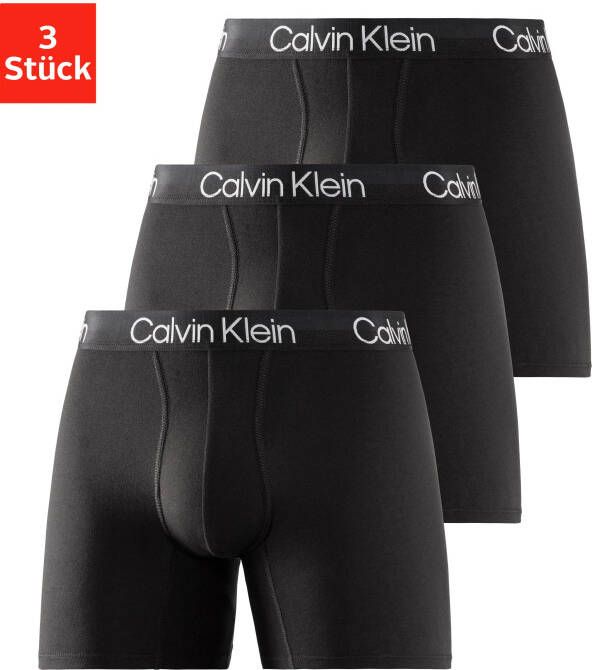 Calvin Klein Lange boxershort met langere pijpen (3 stuks)