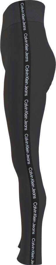 Calvin Klein Legging met logo-tape opzij