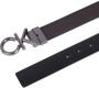 Calvin Klein Zwarte leren riem met gladde afwerking Black Heren - Thumbnail 5