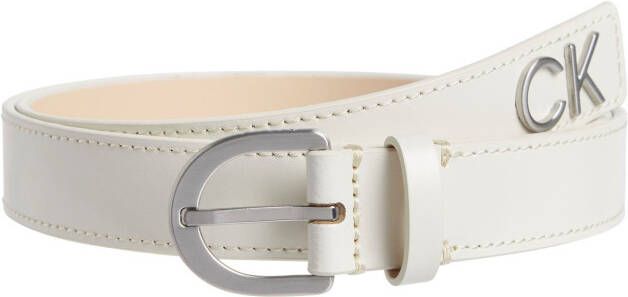 Calvin Klein Leren riem RE-LOCK RND BCKL BLT W TIP 25MM