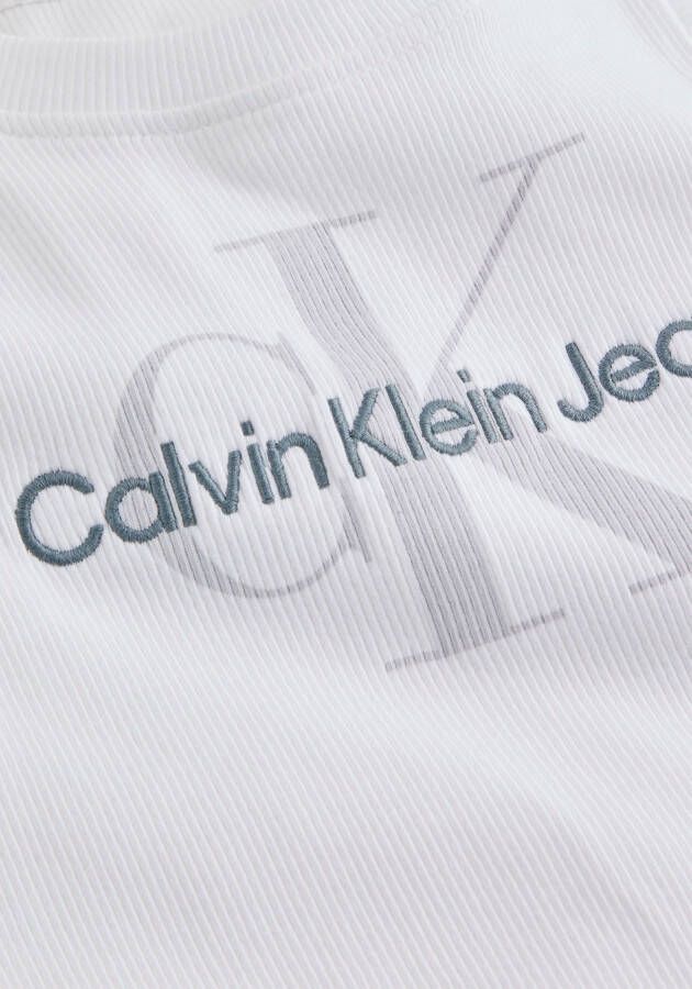 Calvin Klein Midi-jurk van elastisch katoen