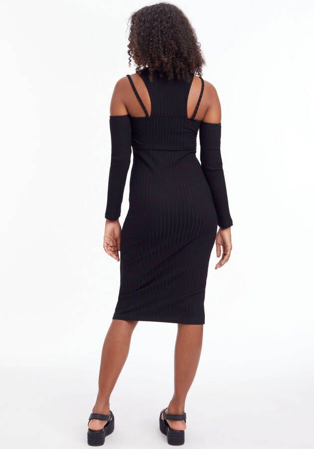 Calvin Klein Midi-jurk met deelbare ritssluiting