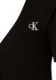 Calvin Klein Midi-jurk CK BUTTON THROUGH RIB LONG DRESS met ribstructuur - Thumbnail 12