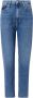 Calvin Klein Hoge Taille Denim Jeans Geborduurd Gewassen Effect Gray Heren - Thumbnail 5