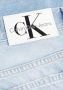 Calvin Klein Dames Gewassen 5-Pocket Jeans met Versleten Effect Blauw Dames - Thumbnail 14