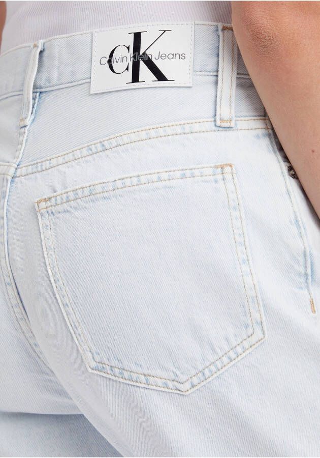 Calvin Klein Mom jeans in 5-pocketsstijl