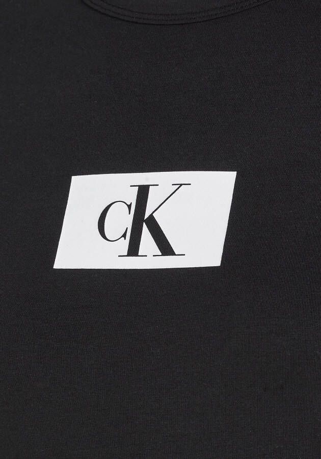 Calvin Klein Nachthemd S S NIGHTDRESS met merklabel