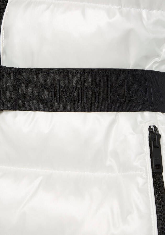 Calvin Klein Outdoorjack ESSENTIAL BELTED JACKET (2-delig)