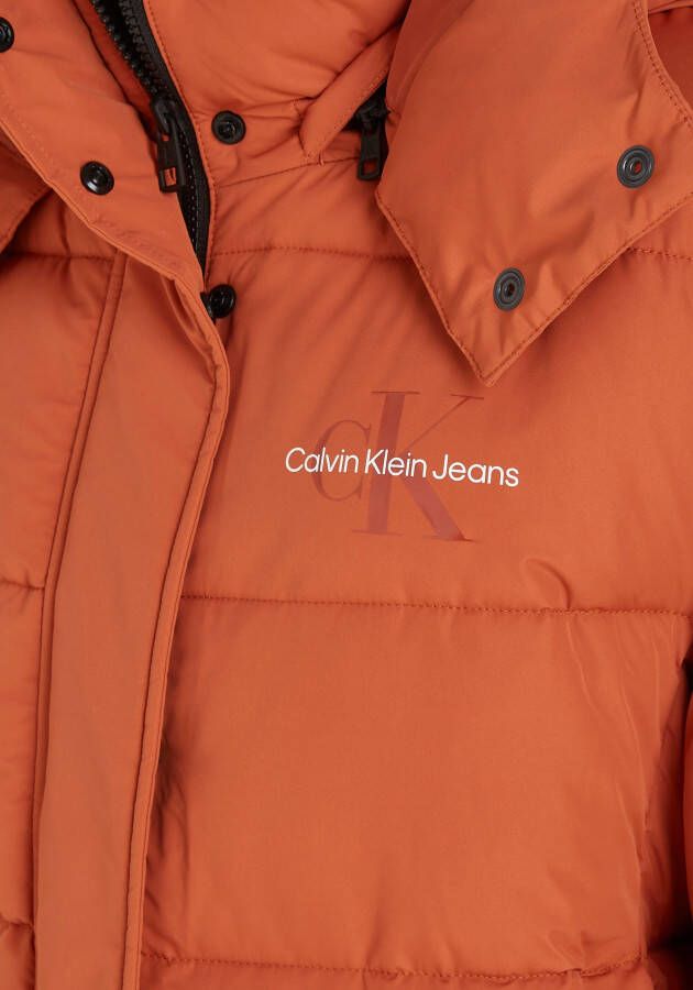 Calvin Klein Outdoorjack MONOLOGO NON DOWN SHORT PUFFER