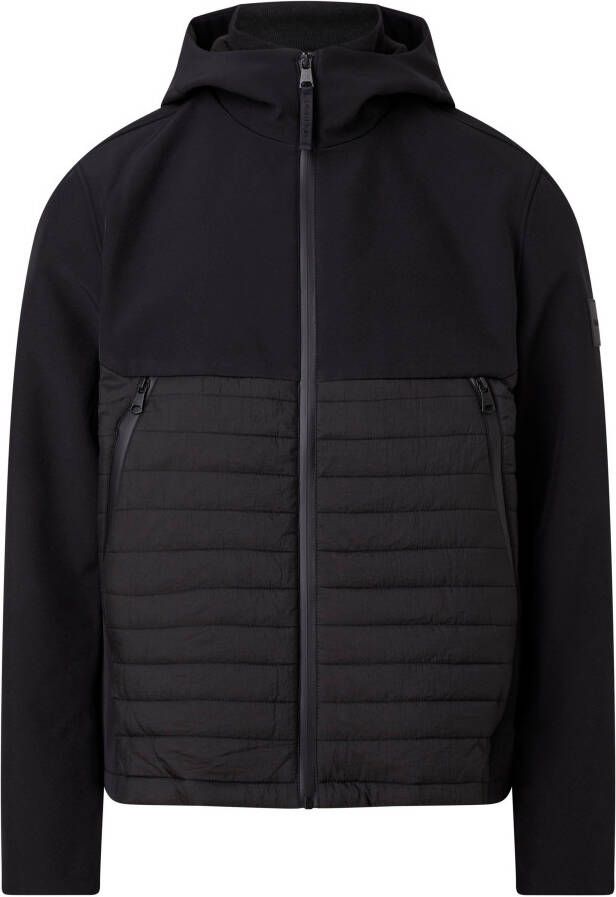 Calvin Klein Outdoorjack BT_QUILTED MIX MEDIA JACKET HOOD