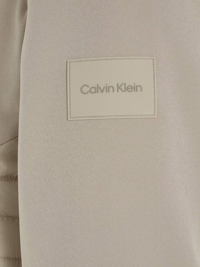 Calvin Klein Outdoorjack QUILTED MIX MEDIA JACKET HOOD