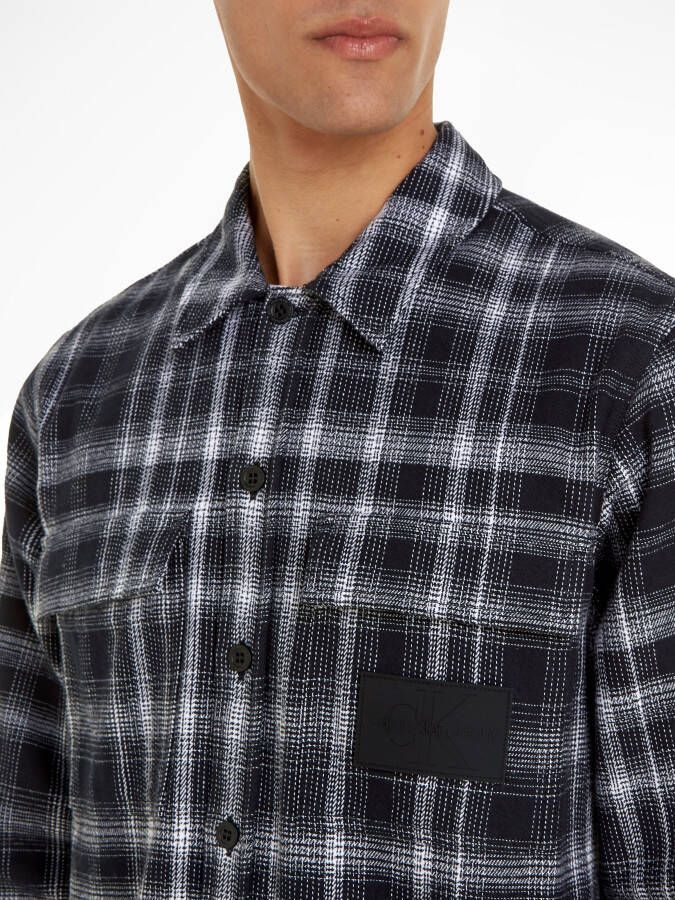 Calvin Klein Overhemd met lange mouwen CHECK SHIRT